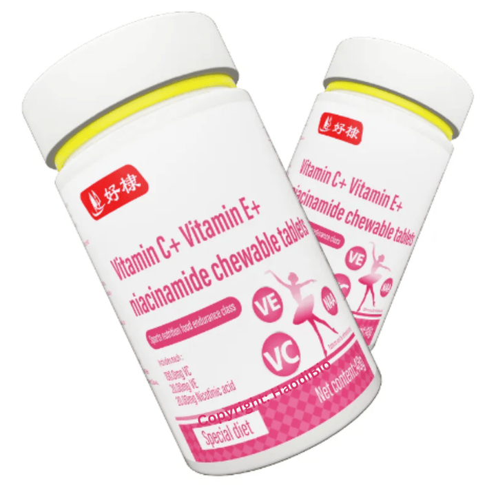 Glow From Within: Vitamin C, E & Niacinamide Tablets for Radiant Skin | OEM/ODM