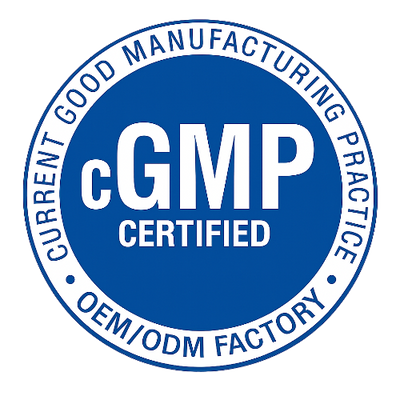 cGMP Certified Factory